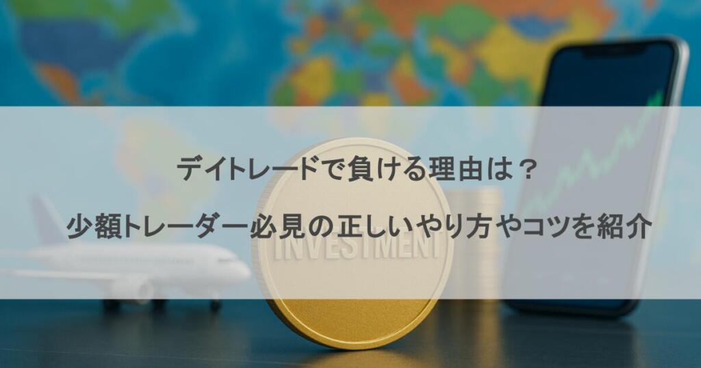 デイトレードで負ける理由は？少額トレーダー必見の正しいやり方やコツを紹介